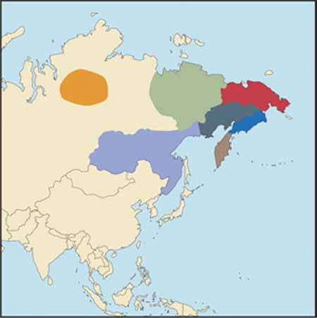 Yablonovy Range Map